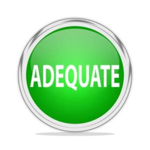 Adequate