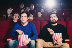 Watching movies