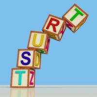 Image of trust collapsing