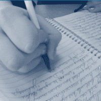 Reflective expressive writing