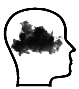 Thinking black clouds
