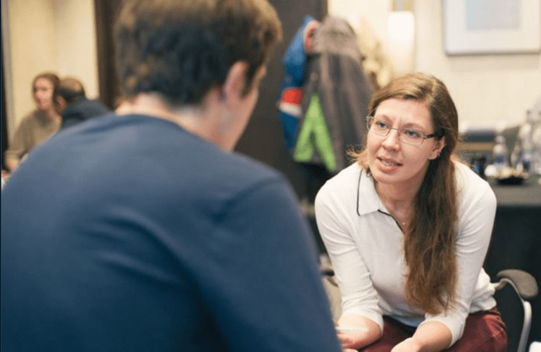 Practicing a mentoring discussion