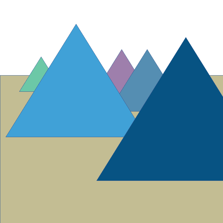 Pyramid scene