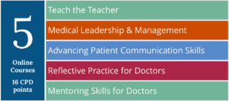 List of courses in the Career Progression Online Course Pack