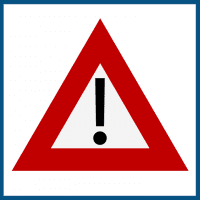 Warning triangle