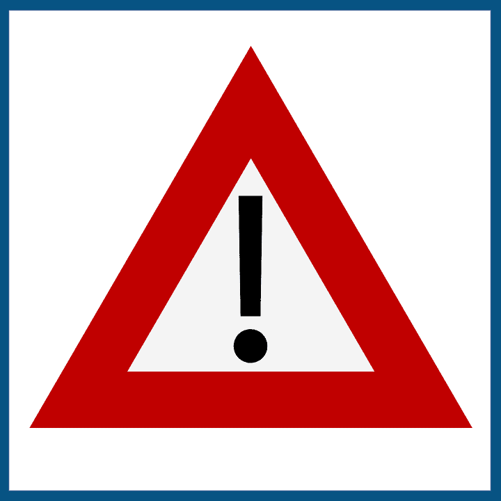 Warning triangle