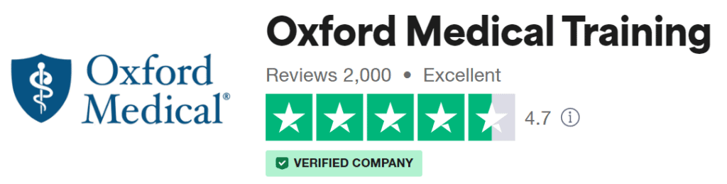 Oxford medical TrustPilot rating