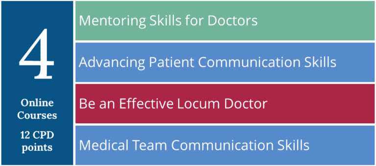 List of courses in The Essential Locum Development Online Pack