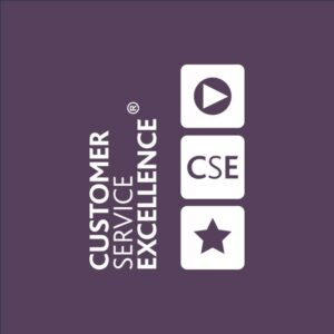Customer Service Excellence hallmark - dark version