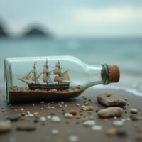 Ship in a bottle