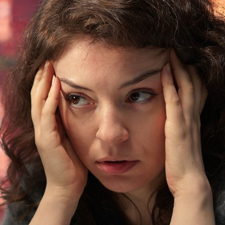 A doctor frustrated by another difficult patient